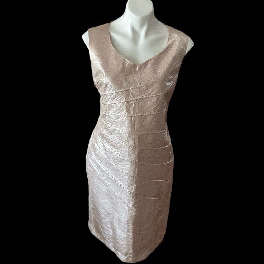 Elegant Cream Midi Dress